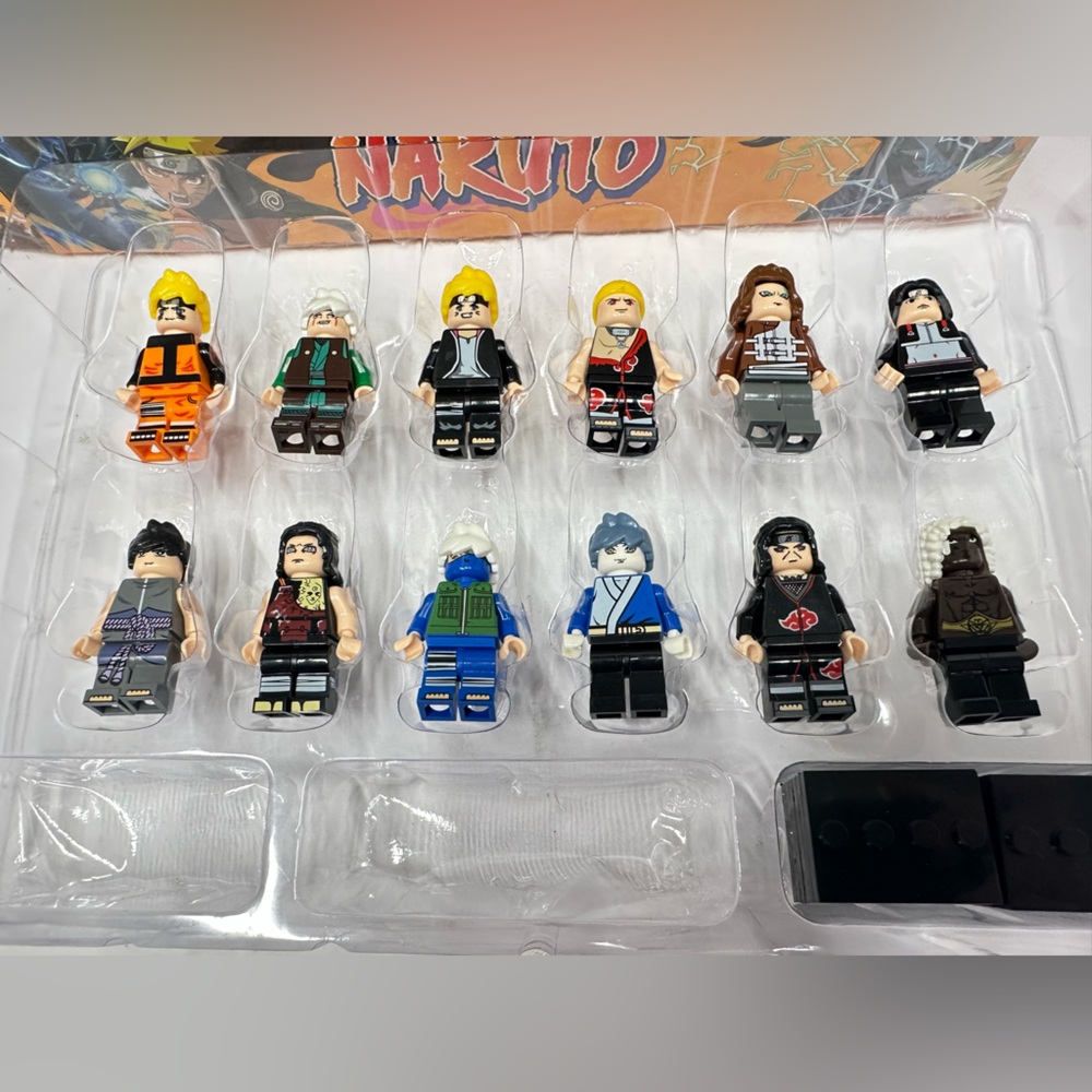 Naruto Anime Action Figures + Accessories Building Blocks Brick 12+ Mini Figure - Picture 6 of 7